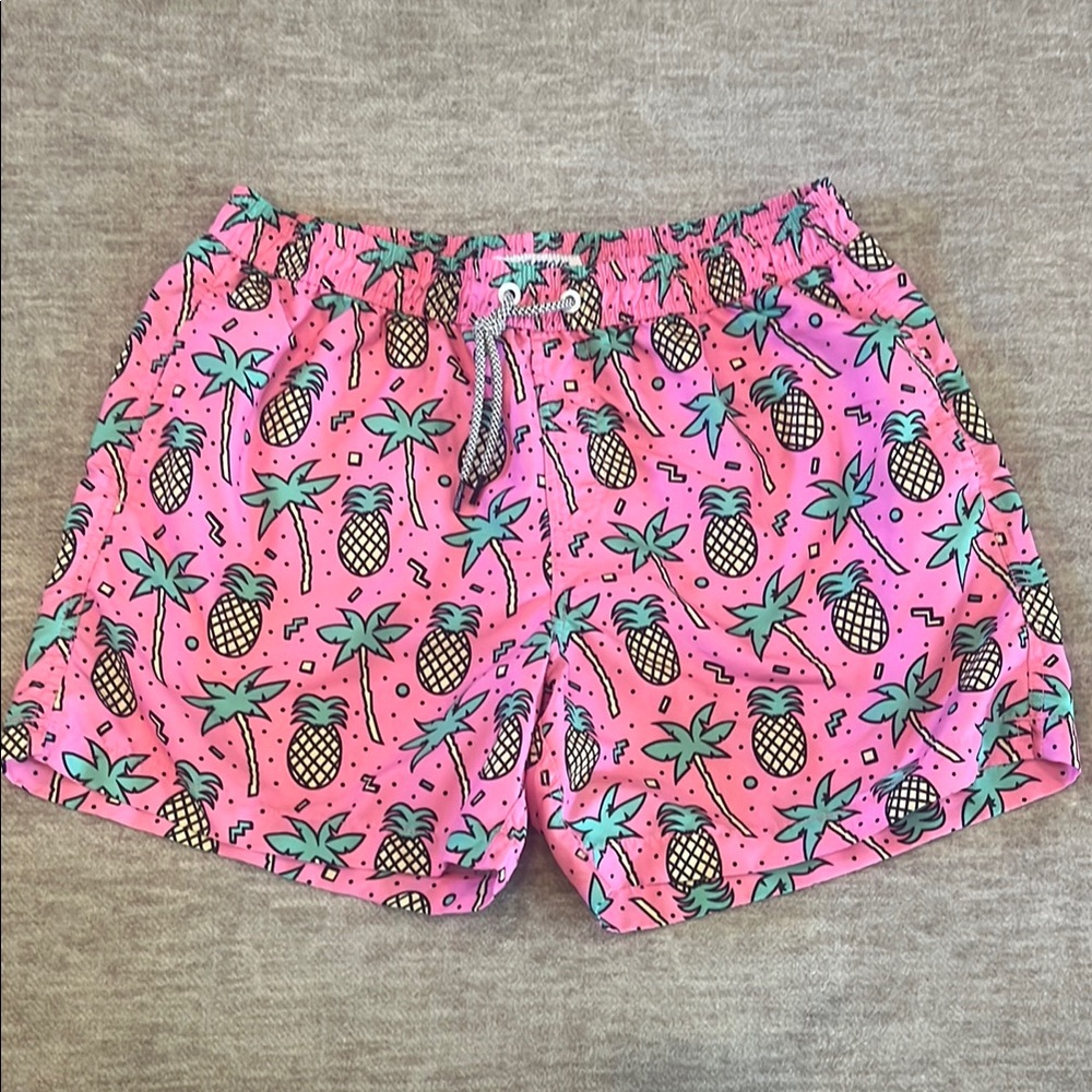 Pink Pineapple Men’s Swim Shorts Trunks